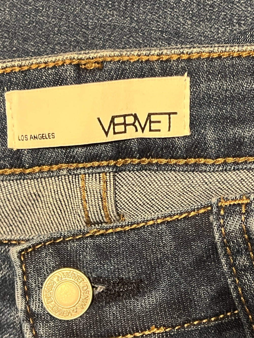 Vervet Midrise Boot-Cut Jeans for Women Size 29 Inseam 31 1/4 - Picture 3 of 6